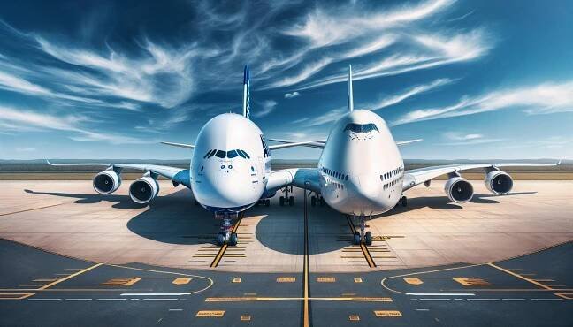 Airbus A380 vs. Boeing 747 rozdíl: Srovnání dvou gigantů nebes! 2