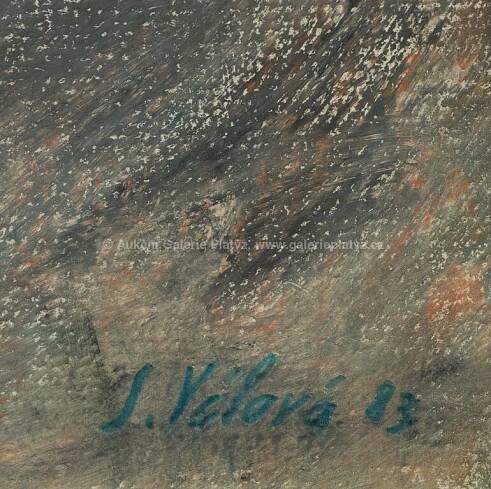 Jitka Válová / Studie ruky - detail aukce « Aukce « Aukční Galerie Platýz
