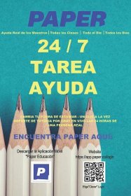 Paper 24/7 Homework Help - Spanish version with a QR Code