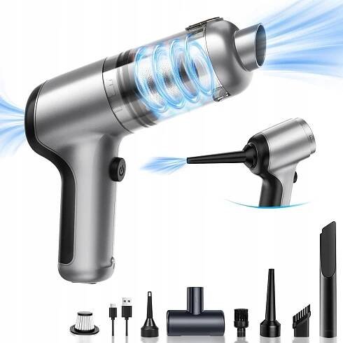 MALÝ VYSAVAČ FOUKAČ PRACHU AIR DUSTER 120W USB-C
