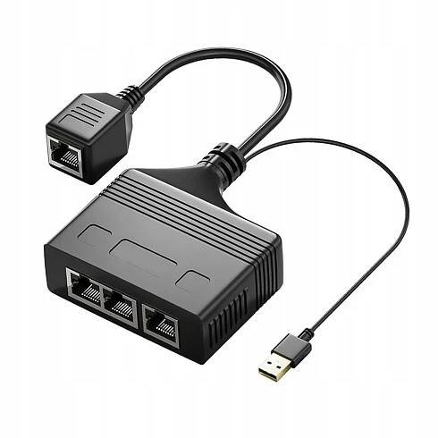 RJ45 Ethernet Splitter rozbočovač USB EAN (GTIN) 0788747218475