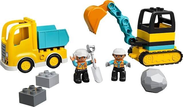 LEGO® DUPLO® 10931 Náklaďák a pásový bagr