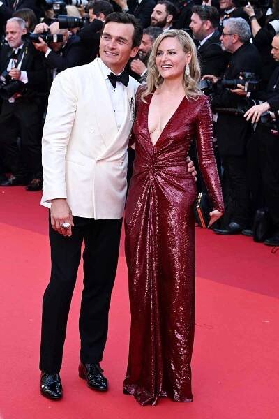 Rupert Friend and Aimee Mullins