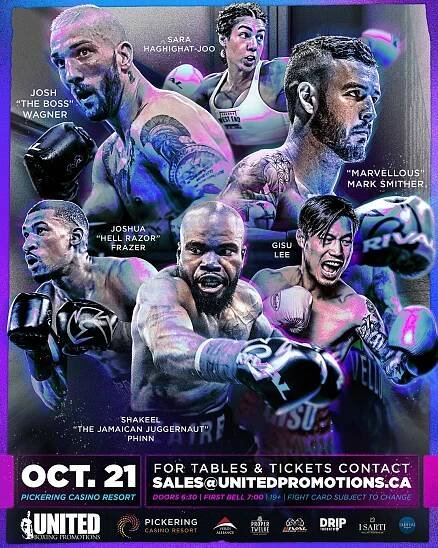 October 21, 2023 - United Promotions Boxing