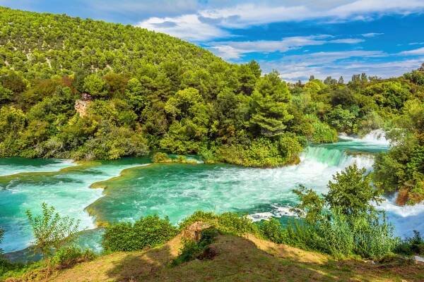 Photographs of the visitors - NP Krka