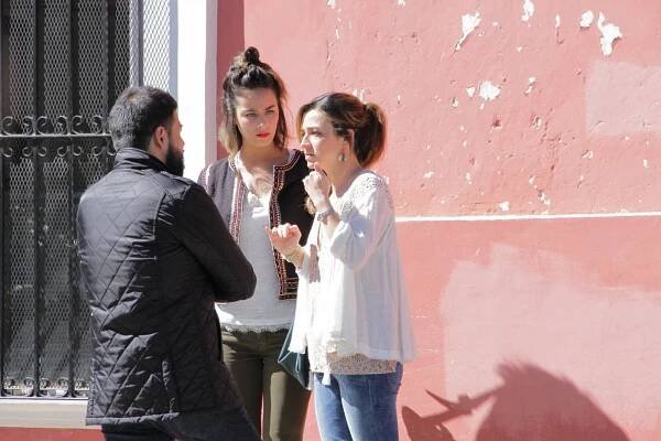 Esmeralda Pimentel, Marianna Burelli - El que busca encuentra - Z natáčení