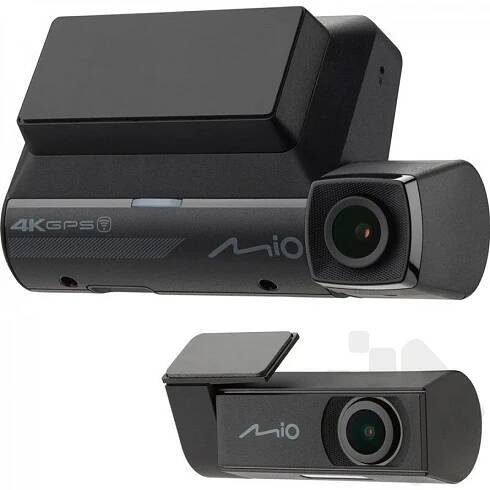 Kamera do auta Mio MiVue 955W Dual 4K GPS (s 2.5K zadní kamerou) černá | Kuma.cz