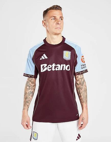adidas Aston Villa FC 2025/26 Home Shirt