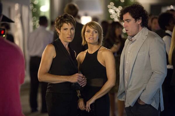 Epizody - Epizoda 5 - Z natáčení - Tamsin Greig, Kathleen Rose Perkins, Stephen Mangan