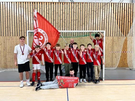 Mladší žáci - V hale za bronz - HC Slavia Hradec Králové