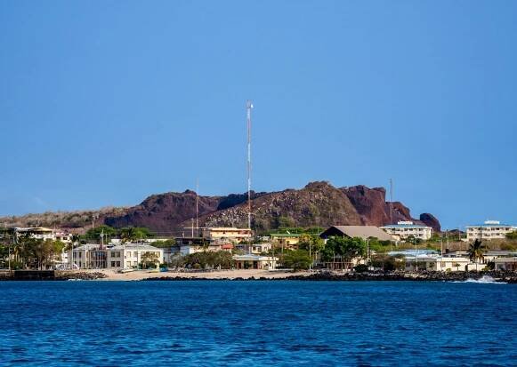 Waterfront of Puerto Baquerizo Moreno
