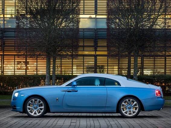 Check Out Rolls-Royce Falcon Wraith's Intricately Embroidered Interior