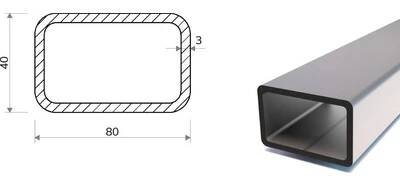 Jekl 80x40x3 od 1 093 Kč - Heureka.cz