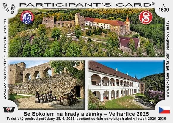 Se Sokolem na hrady a zámky – Velhartice 2025
