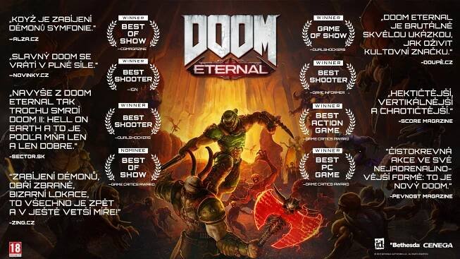 DOOM: Eternal BAZAR (PS4) - Xzone.cz