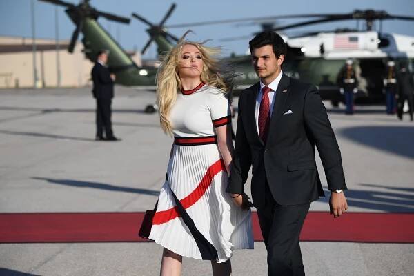 Tiffany Trumpová a její manžel Michael Boulos