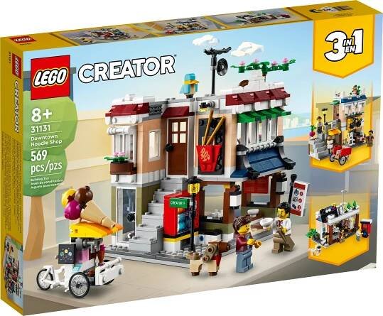 LEGO Creator 31131 Bistro s nudlemi v centru města