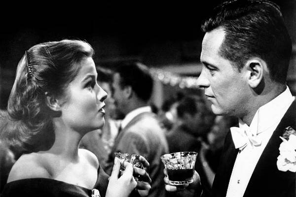 Nancy Olson (left)