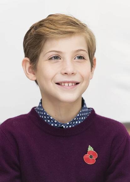 Embargoed USA 4th December 2017Mandatory Credit: Photo by Sundholm Magnus/action press/REX/Shutterstock (9191081aq)Jacob Tremblay'Wonder' film photocall, Langham Hotel, London, UK - 05 Nov 2017