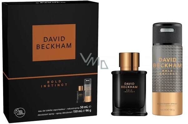 David Beckham Bold Instinct Eau de Toilette 30 ml + Deospray 150 ml, Geschenkset für Männer - VMD parfumerie - drogerie
