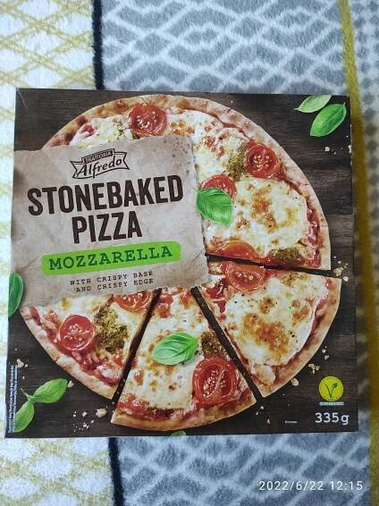 Podrobné informace o potravině Stonebaked Pizza Mozzarella