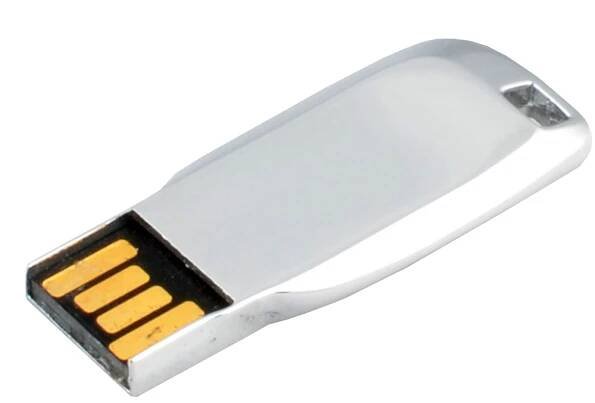 Mini USB flash disk TRACY stříbrná