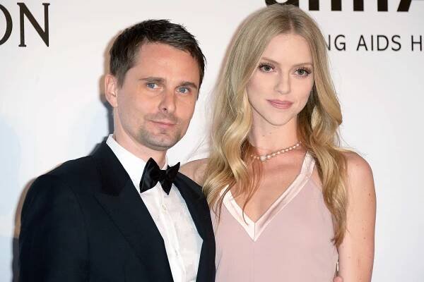 Matt Bellamy and Elle Evans