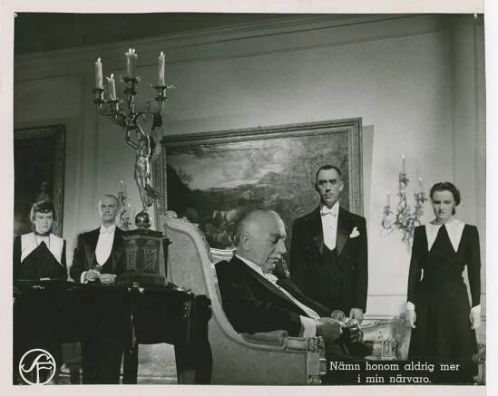 Ingrid Borthen, Einar Axelsson, Åke Claesson, Holger Löwenadler, Margareta Fahlén - Iris och löjtnantshjärta - Fotosky