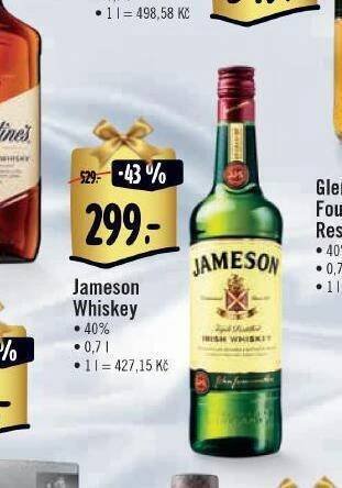 Albert Jameson whiskey nabídka