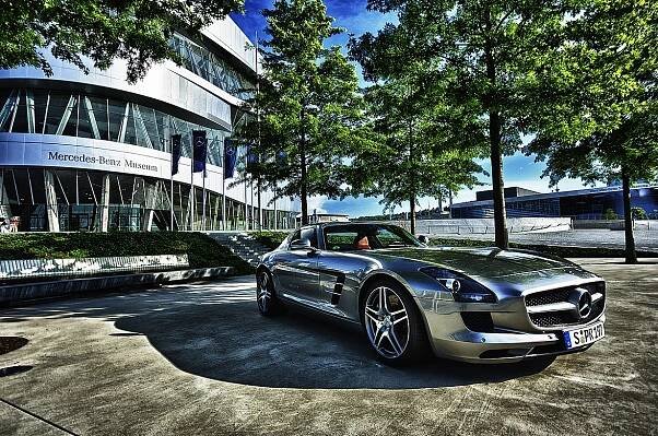 Mercedes-Benz múzeum Stuttgart