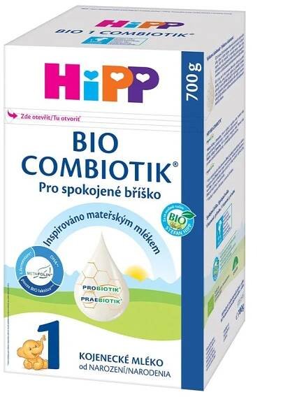Hipp BIO Combiotik 1 Počáteční mléčná kojenecká výživa 700 g