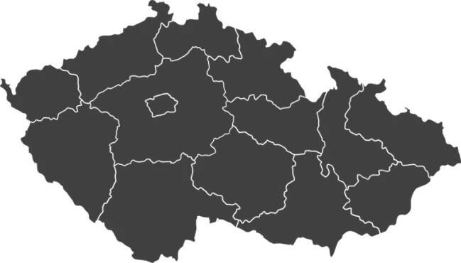 Mapa České republiky