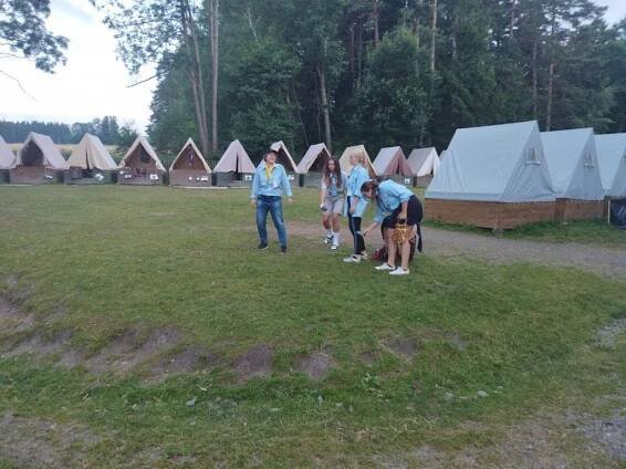 Dům dětí a mládeže, Klatovy, ul. 5. května 109 | Fotogalerie | Pobytový tábor - Jurský kemp (21. - 31. 7. 2021)