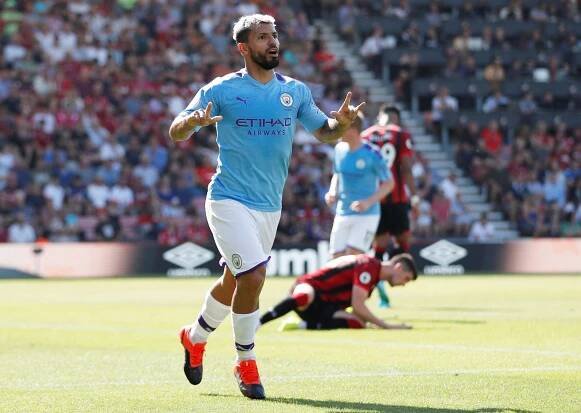 Manchester City uspěl v Bournemouthu, výhru zařídil dvěma brankami Agüero