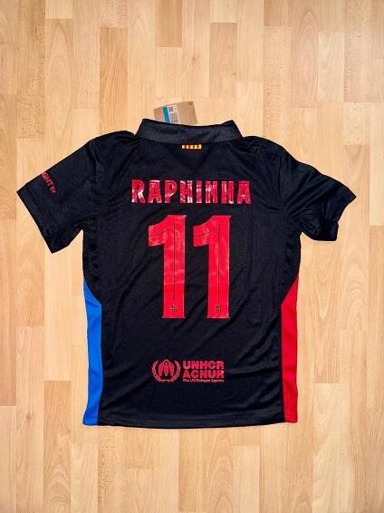 Raphinha - FC Barcelona venkovní dres - Vybavení pro kolektivní sporty