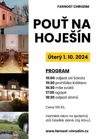 Pouť na Hoješín