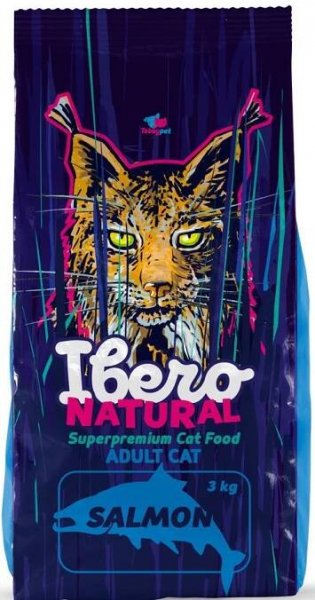 Ibero Natural Adult Salmon 3 kg