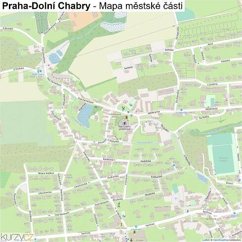 Praha-Dolní Chabry - mapy | Kurzy.cz