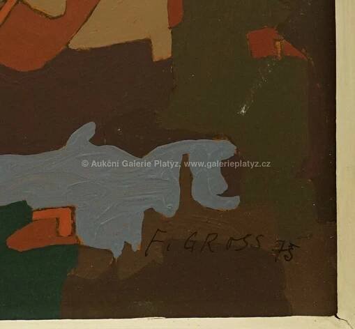 František Gross / Město strojů - detail aukce « Aukce « Aukční Galerie Platýz