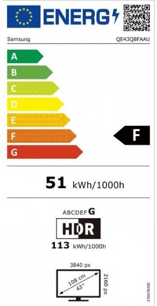 43" Samsung QE43QN90F