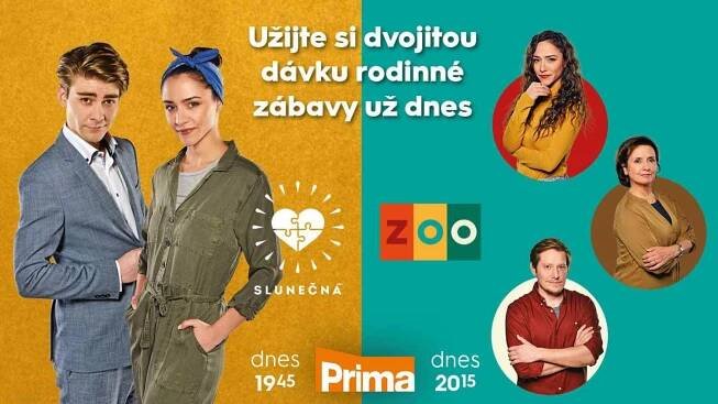 Už dnes ve 20:15 začíná nový seriál ZOO s Evou Burešovou. Předtím si užijete Slunečnou
