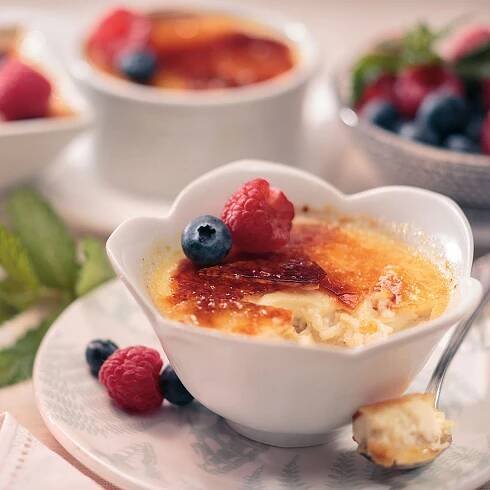 Creme Brulee Rice Pudding | Rice Pudding Recipe | RiceSelect®