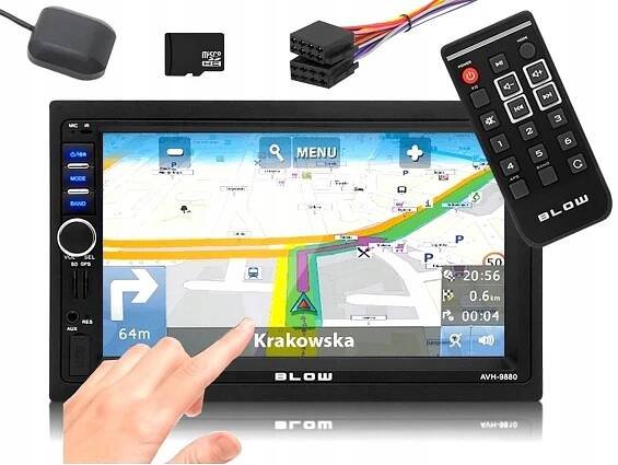 Blow Avh-9880 - Audio zařízení do auta - RTV a domácí spotřebiče - Elektronika - Allegro