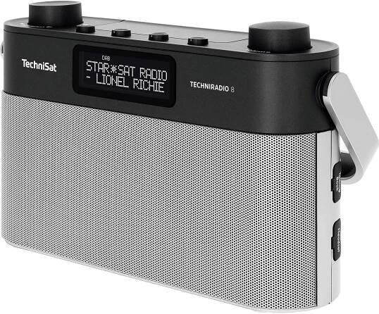 TechniSat TECHNIRADIO 8 kapesní rádio DAB+, FM černá, šedá