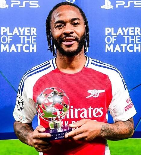 Raheem Sterling declares 'I’ve still got a lot' to offer Arsenal after MOTM performance in 2-2 d...
