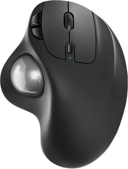 Bezdrátová ergonomická myš - Nulea M501 - modrá - Vstupní zařízení k PC