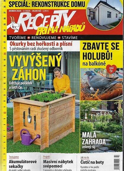 časopis Recepty prima nápadů - predplatné - PRESS.SK
