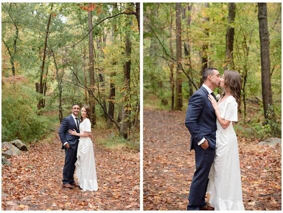 Rainy Putnam Valley Town Hall Wedding - Lin Pernille