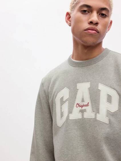 GAP CREWNECK LOGO - Pánská mikina - 4