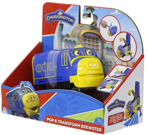 Chuggington - Mašinka Brewster (Bruno) Pop&Transform